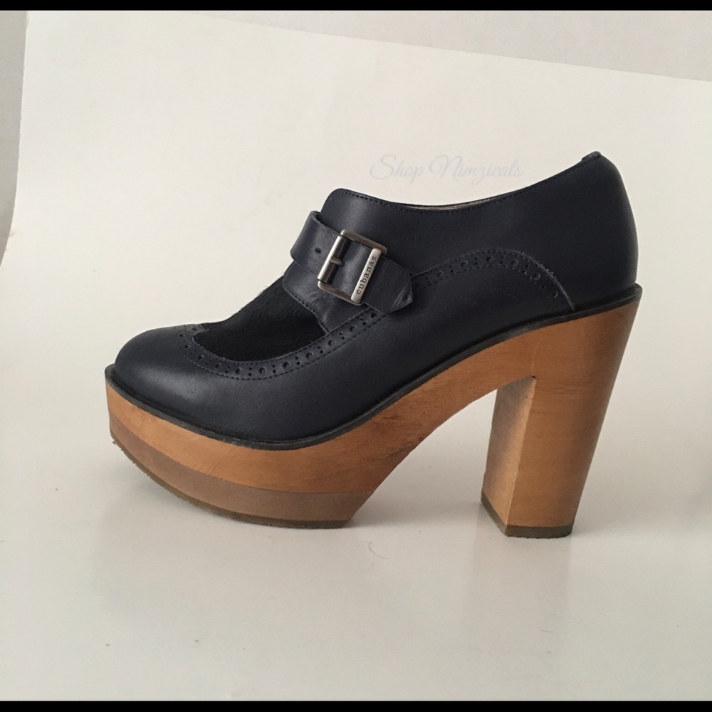 Anthropologie Cubanas Oxford Platform clogs